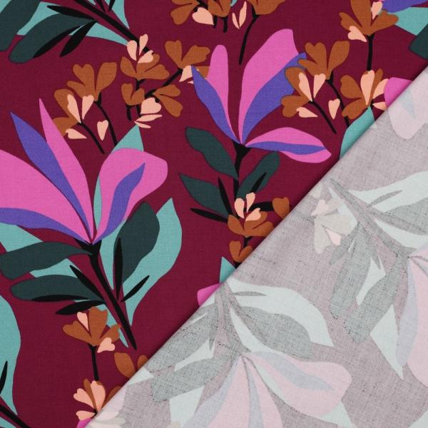 Viskose-Stretch "Rosella" von Nerida Hansen in Mauve